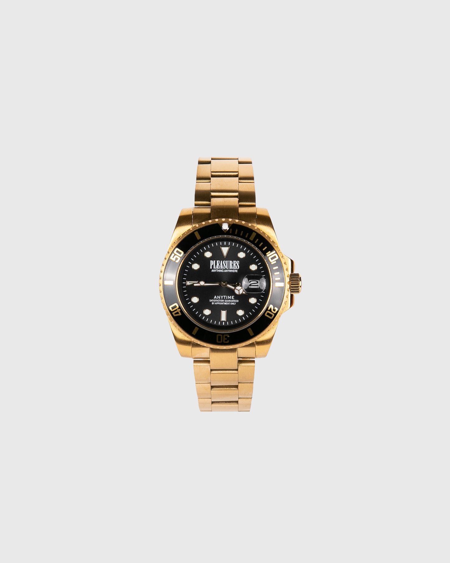 ANYTIME WATCH GOLD / BLACK