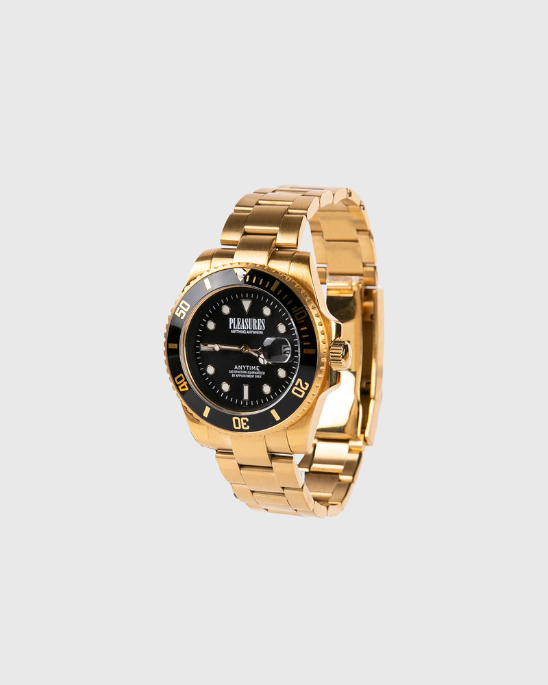 ANYTIME WATCH GOLD / BLACK