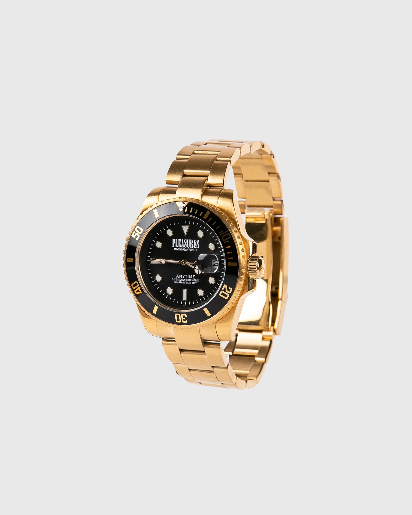 ANYTIME WATCH GOLD / BLACK