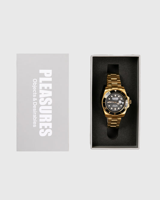 ANYTIME WATCH GOLD / BLACK