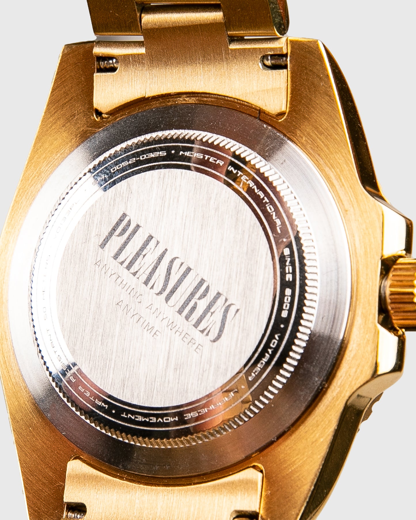 ANYTIME WATCH GOLD / GREEN