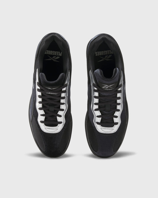 PLEASURES X REEBOK HAMMER STREET (TENNIS) - BLACK/SILVER