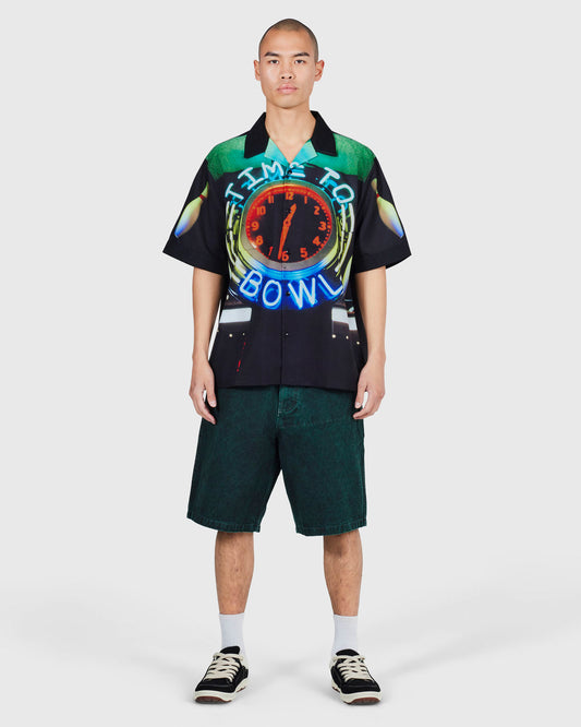 TIME BOWLING BUTTON UP