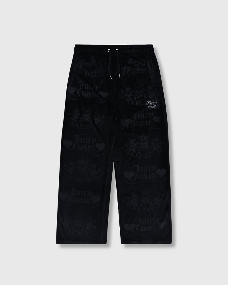 CREST VELOUR TRACK PANTS