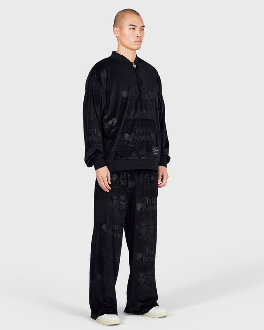 CREST VELOUR QUARTER ZIP