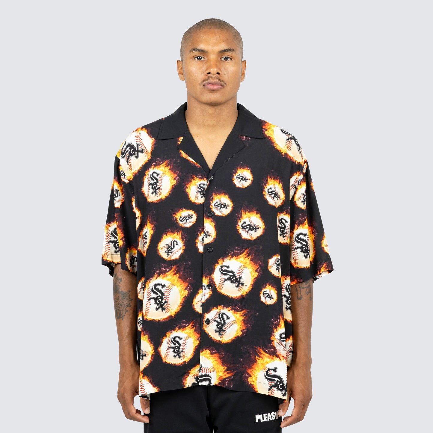 FIREBALL BUTTON DOWN - WHITE SOX