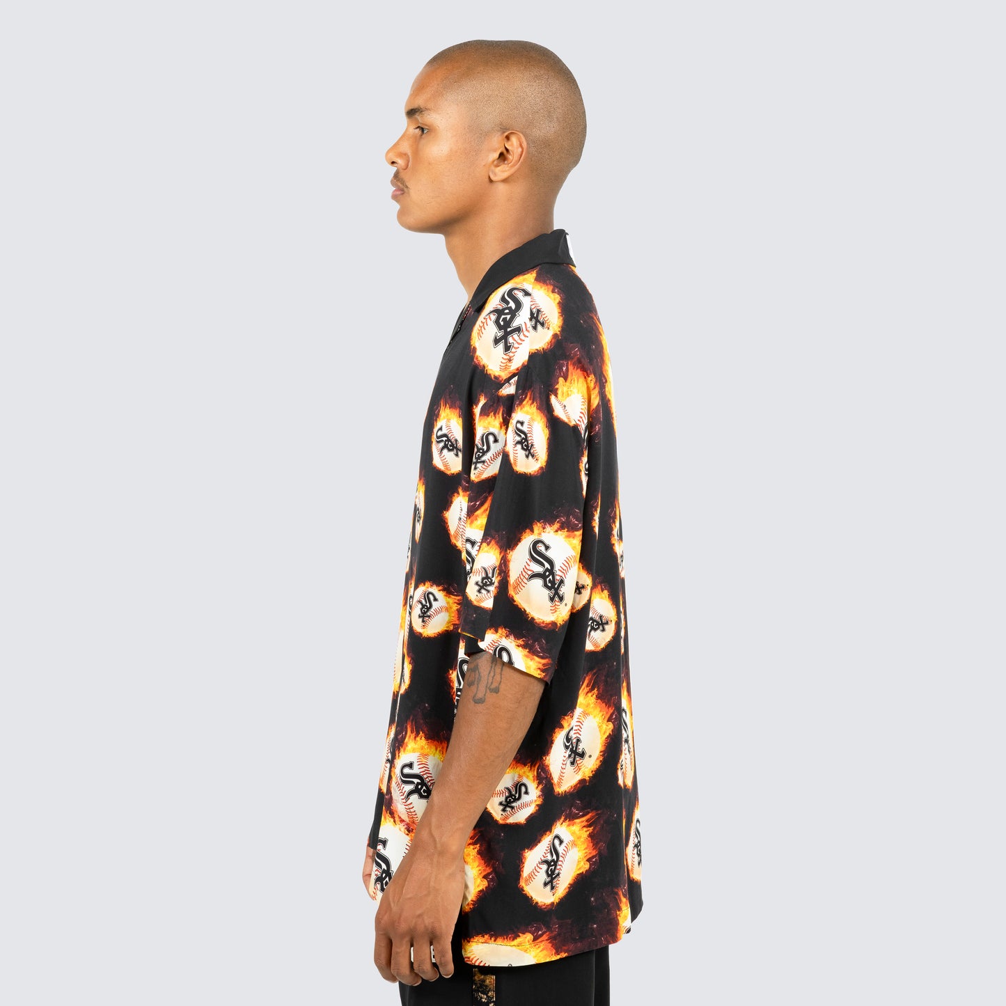 FIREBALL BUTTON DOWN - WHITE SOX