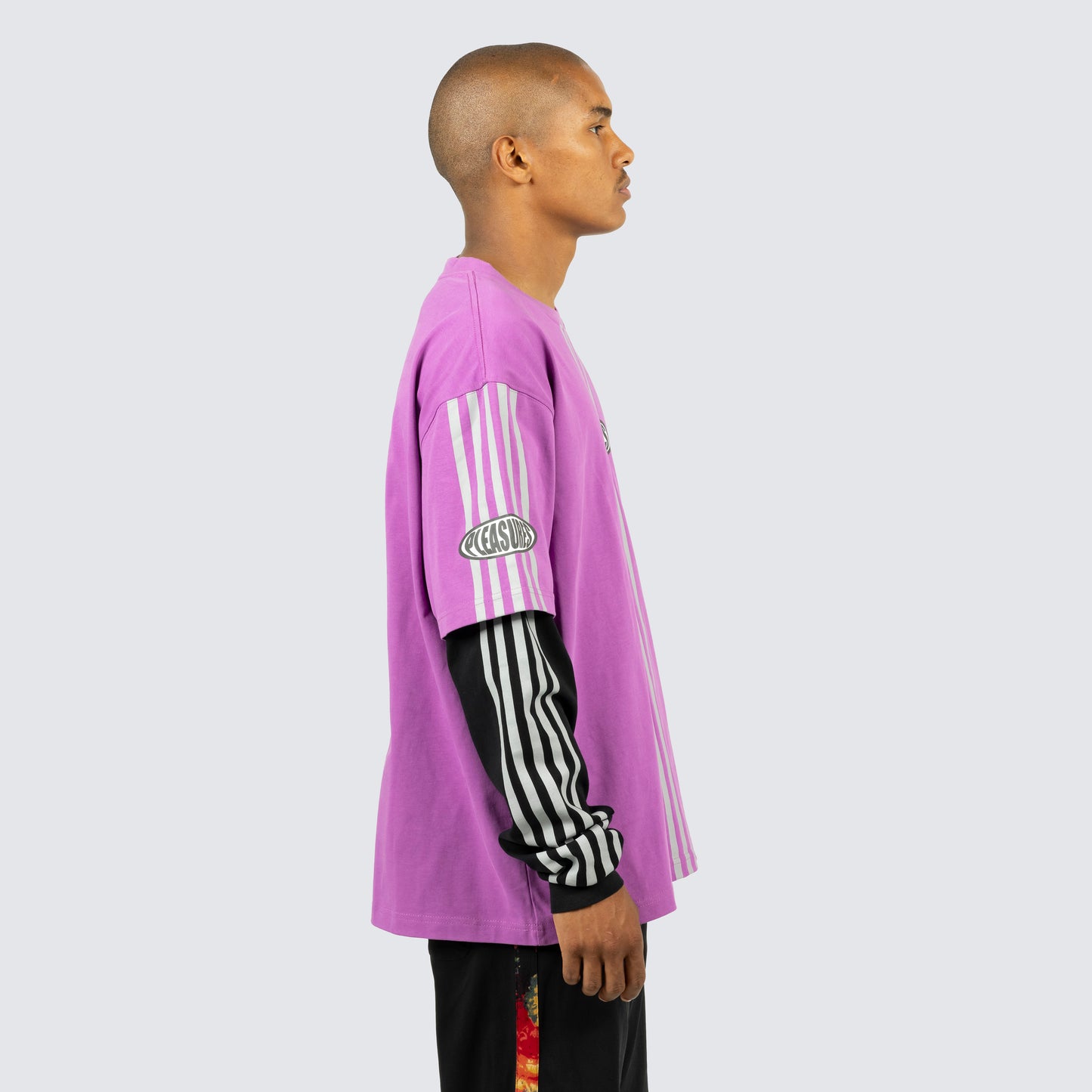 FAUX LAYERED LONG SLEEVE