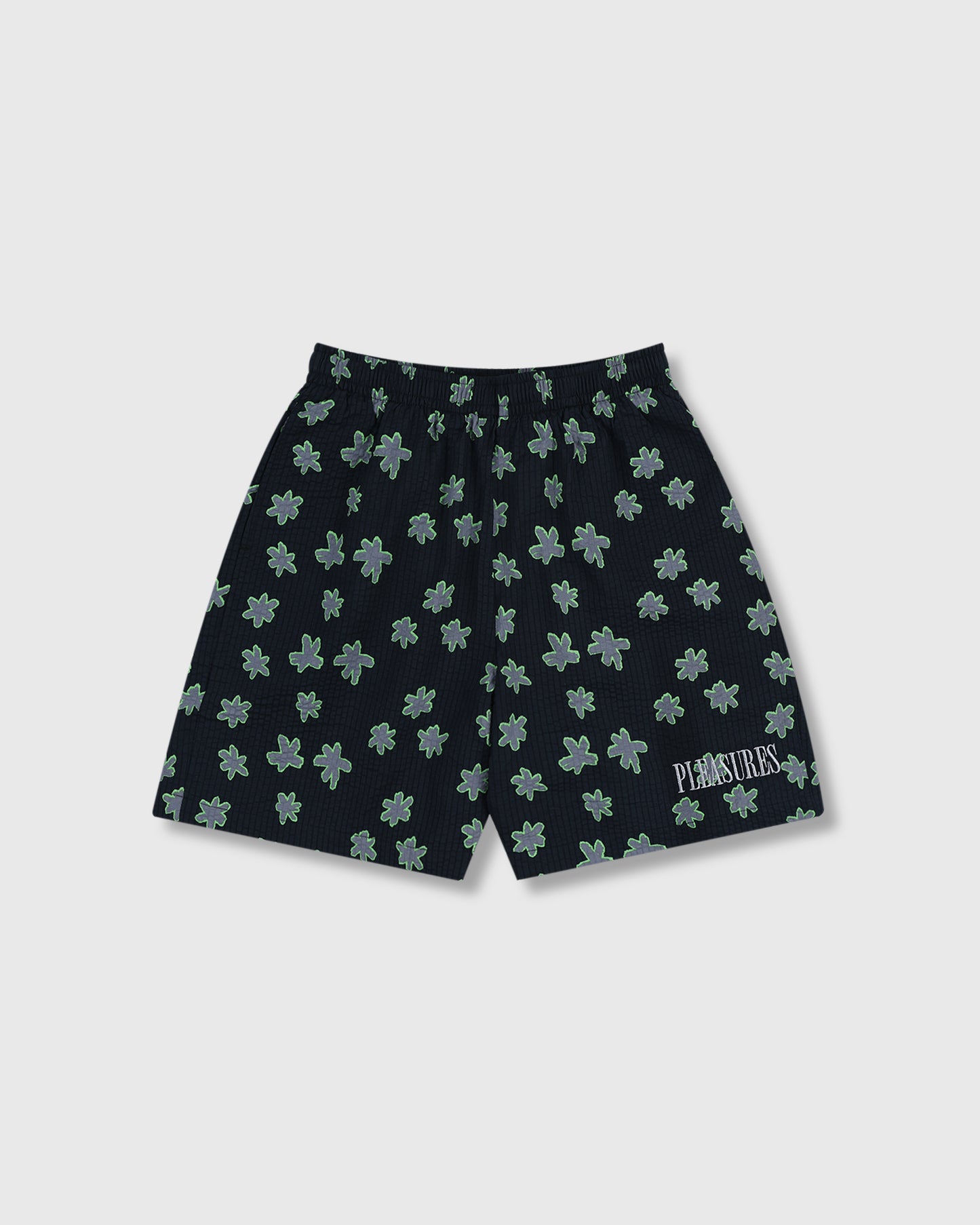 FLORAL SEERSUCKER SHORTS