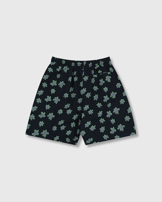 FLORAL SEERSUCKER SHORTS