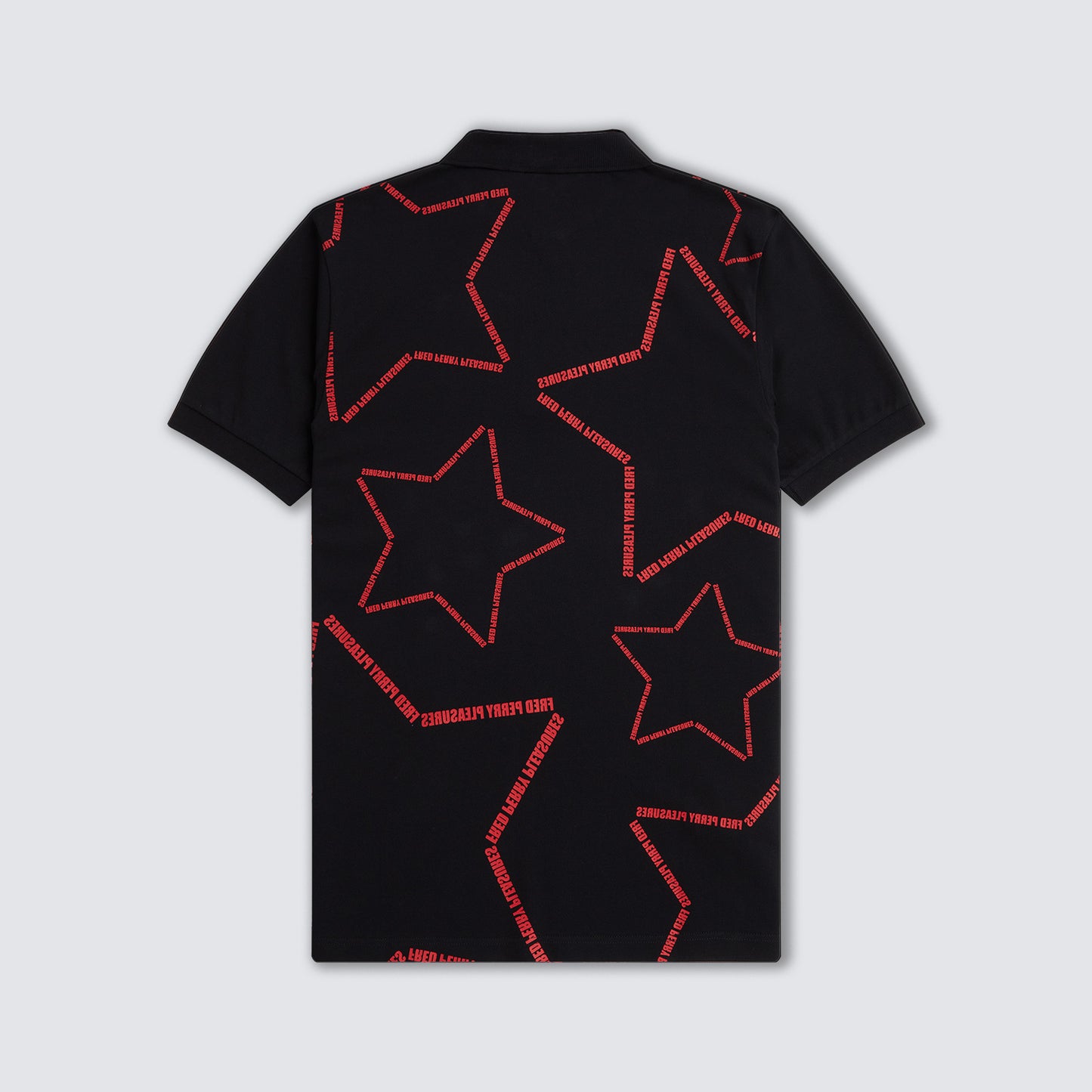 STAR PRINT FRED PERRY SHIRT