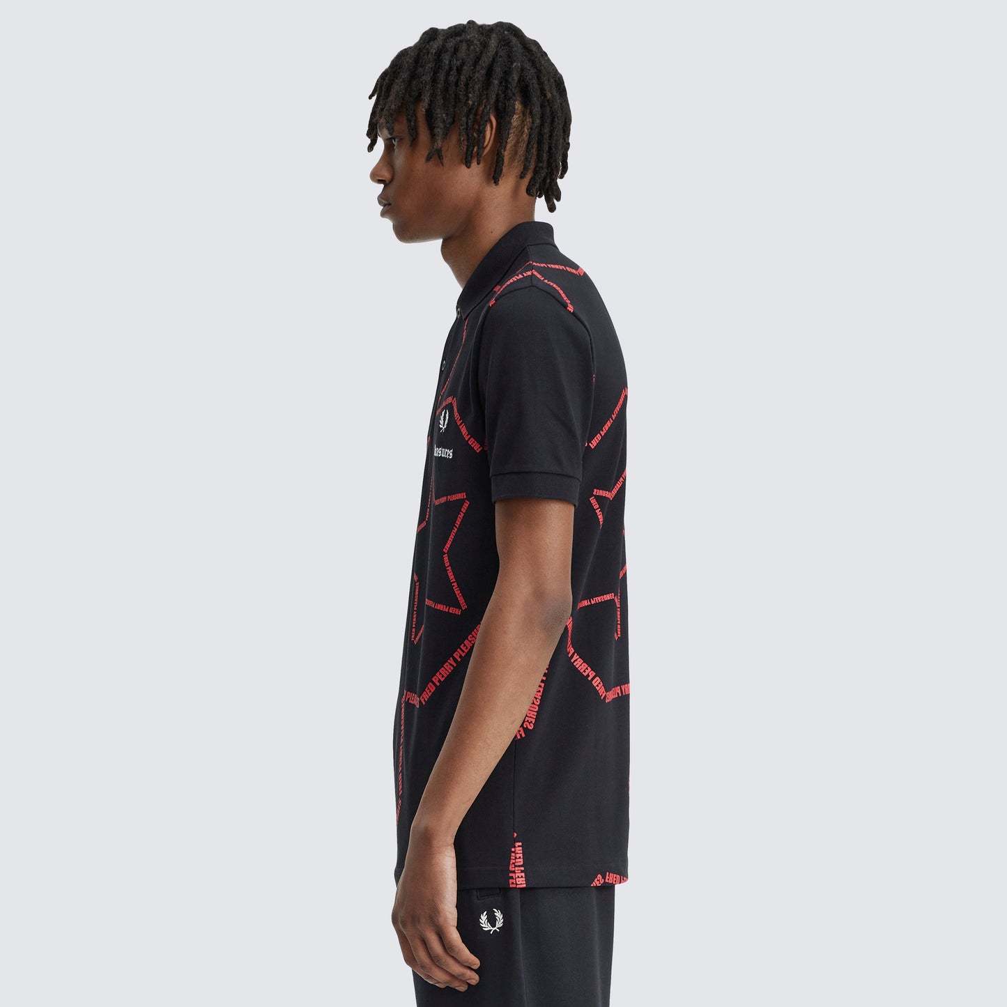 STAR PRINT FRED PERRY SHIRT