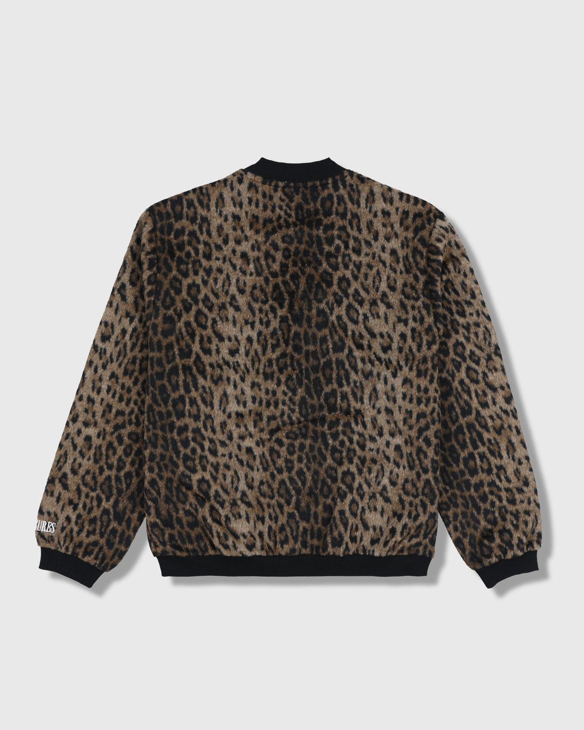 FUZZY LEOPARD CARDIGAN