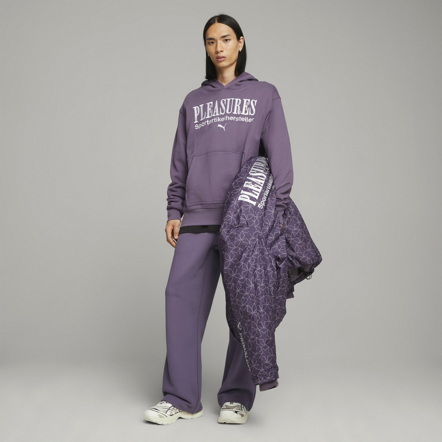 PUMA X PLEASURES GRAPHIC HOODIE
