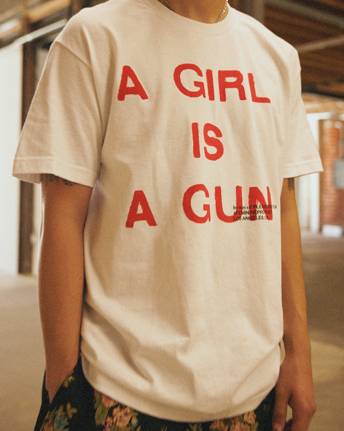 GIRL IS A GUN T-SHIRT