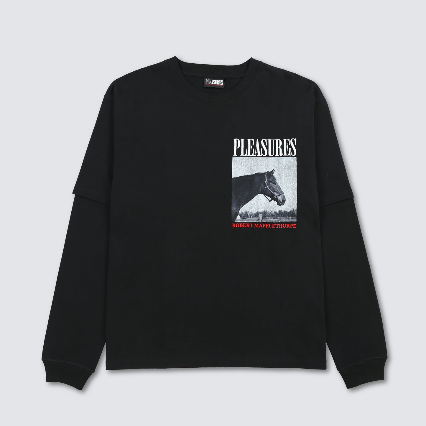 HORSES LAYERED LONG SLEEVE