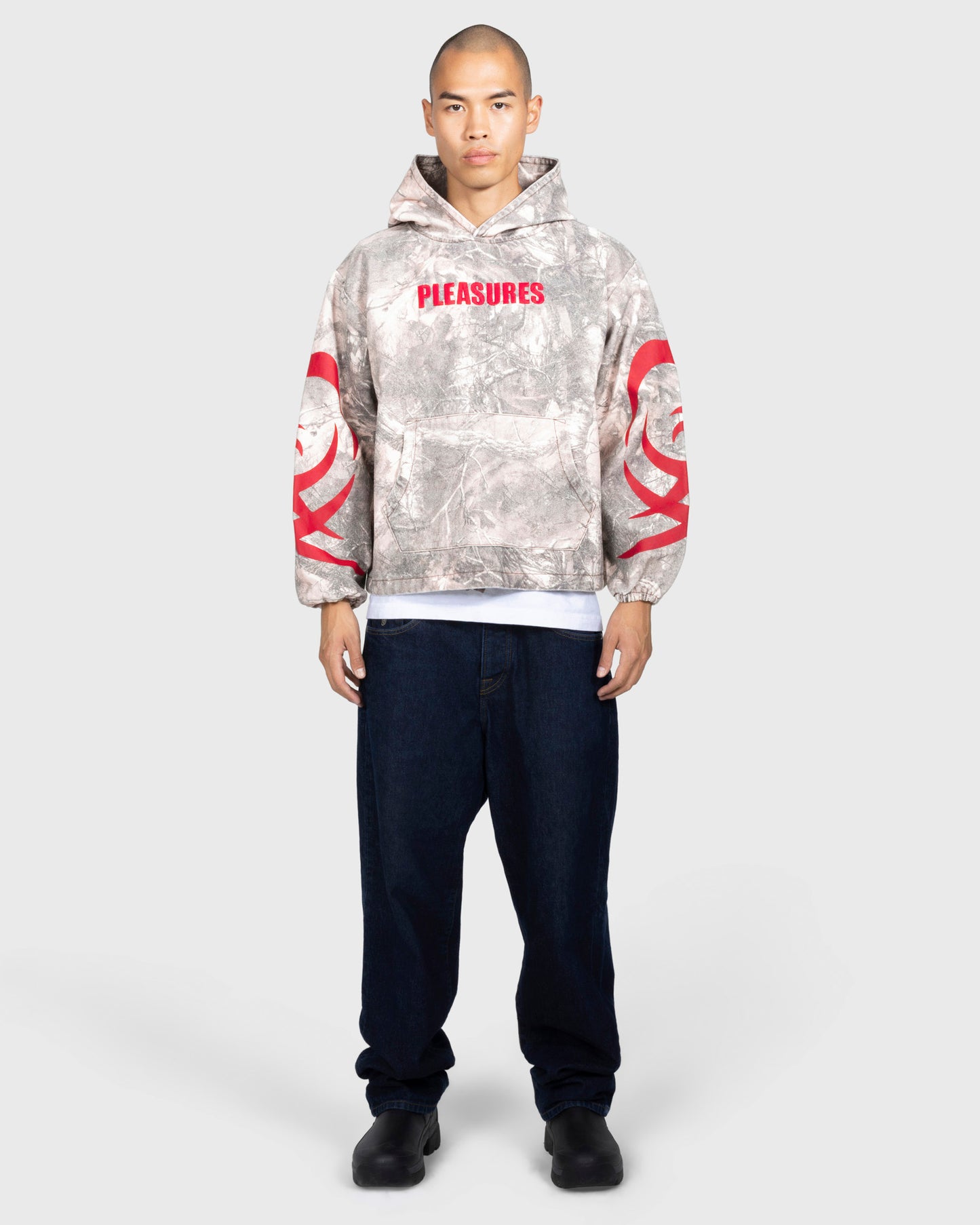 HUNT CANVAS PONCHO HOODIE