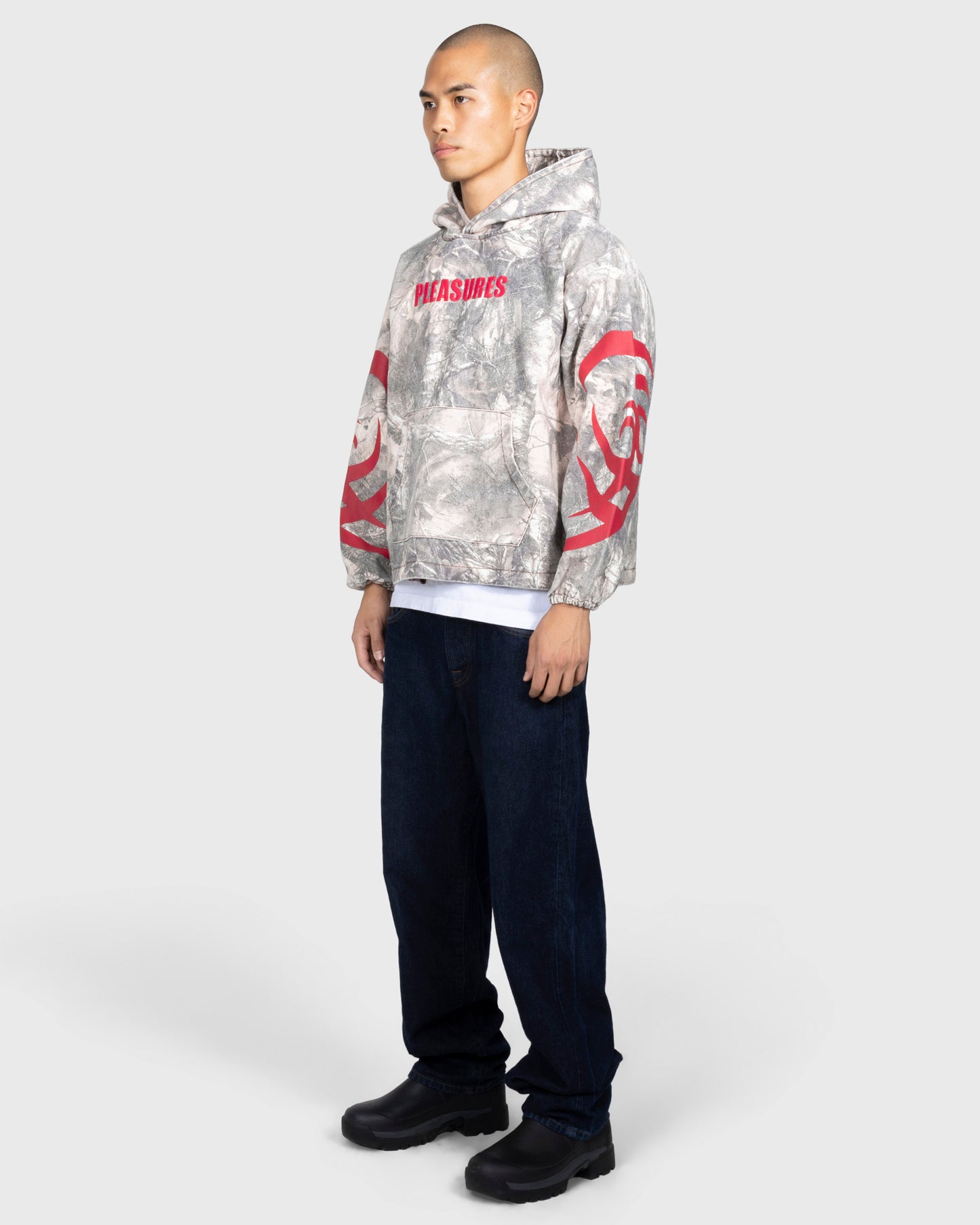HUNT CANVAS PONCHO HOODIE