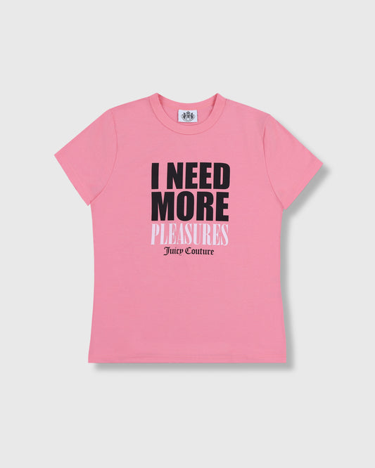JUICY PLEASURES BABY TEE (WOMEN'S)