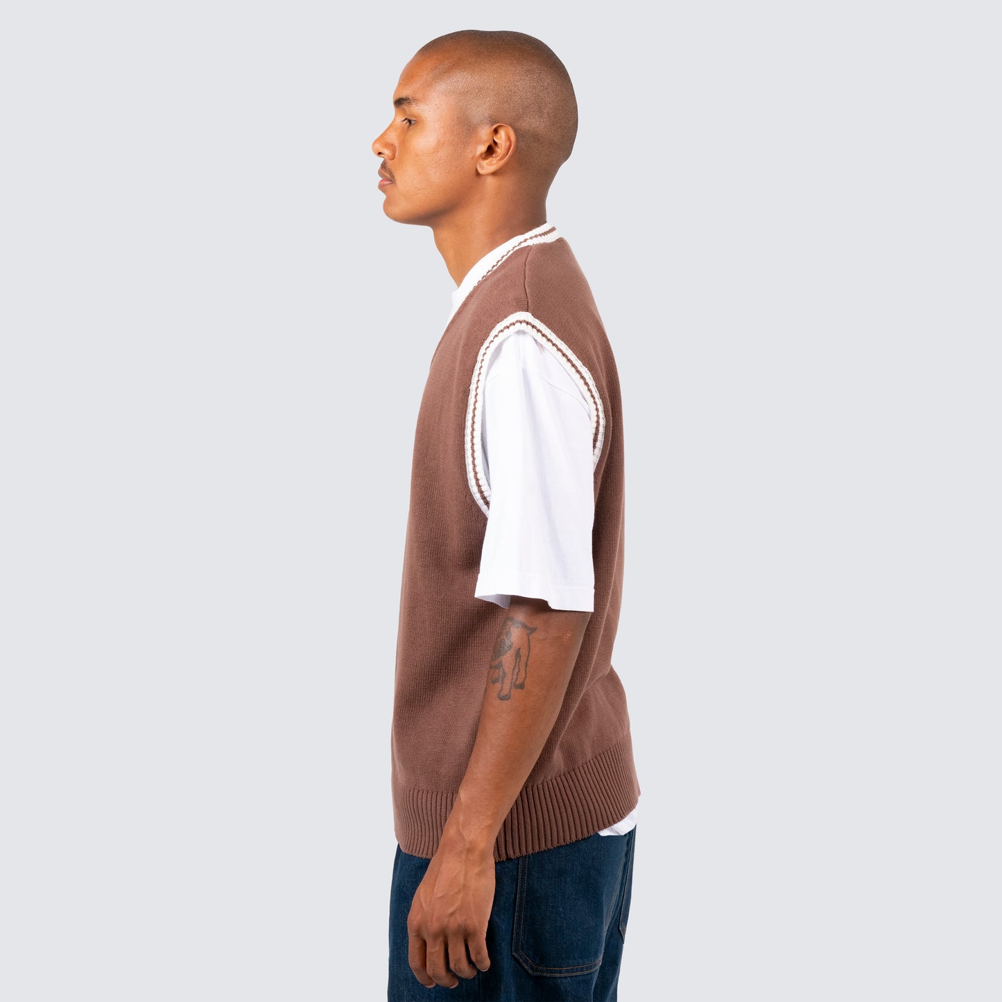 KNIT VEST - DODGERS