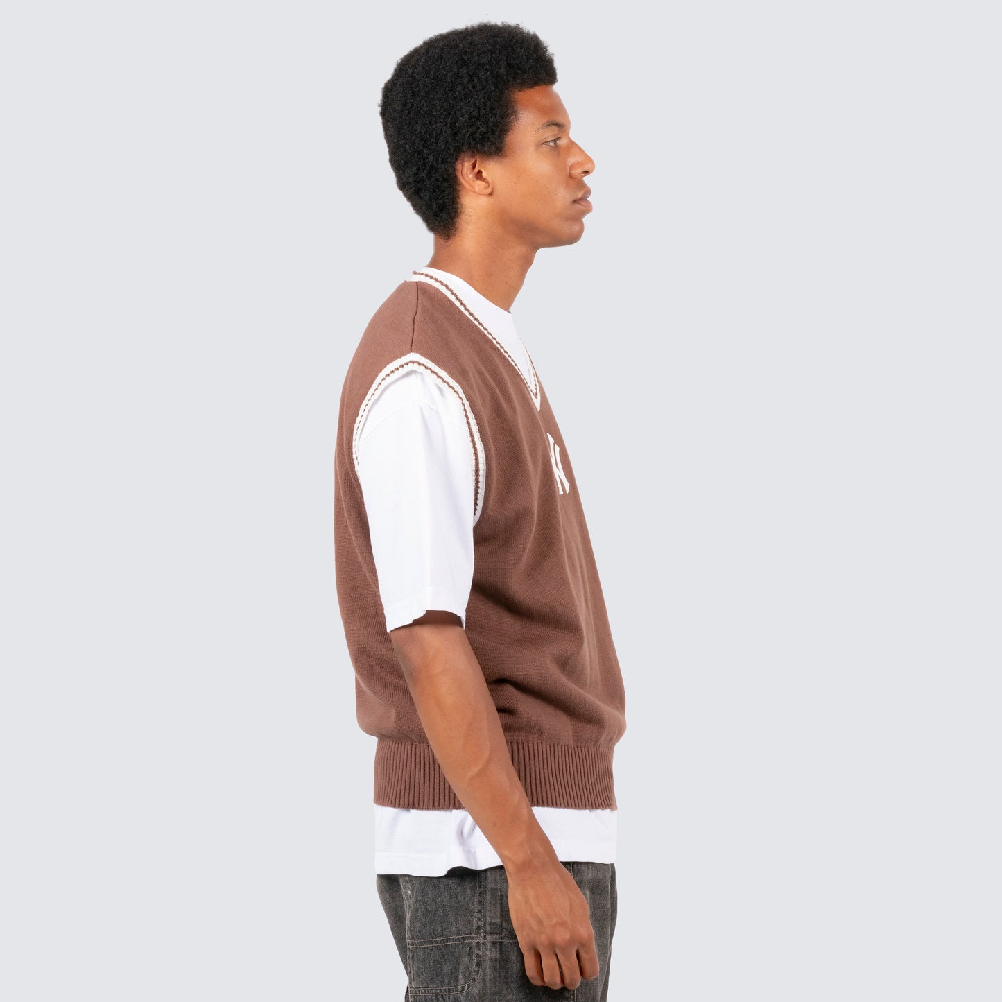KNIT VEST - YANKEES