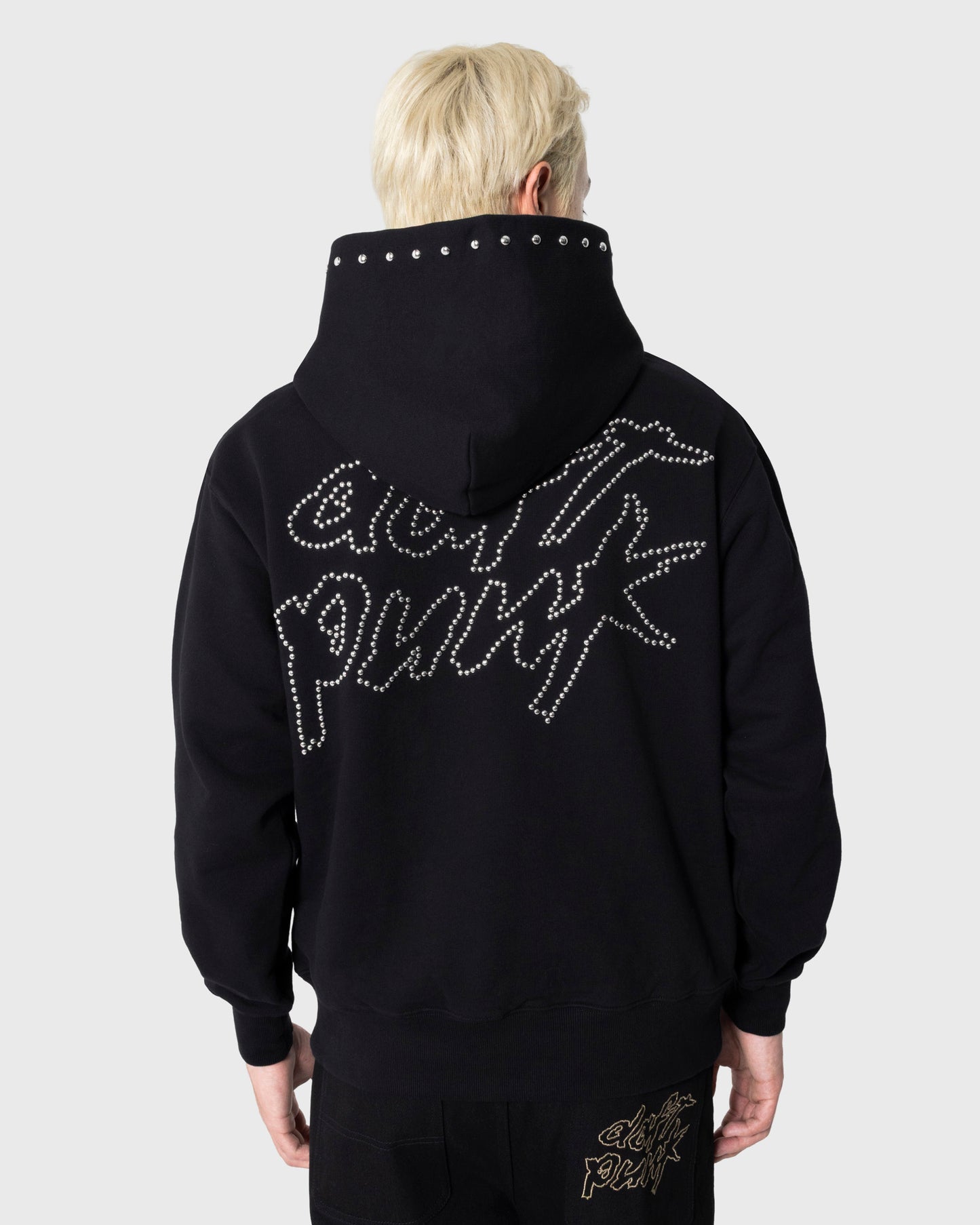 LUCKY STUDDED HOODIE