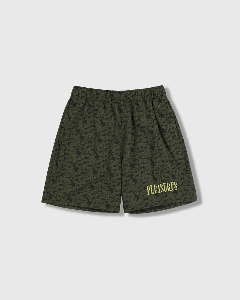 LEAF JACQUARD SHORTS