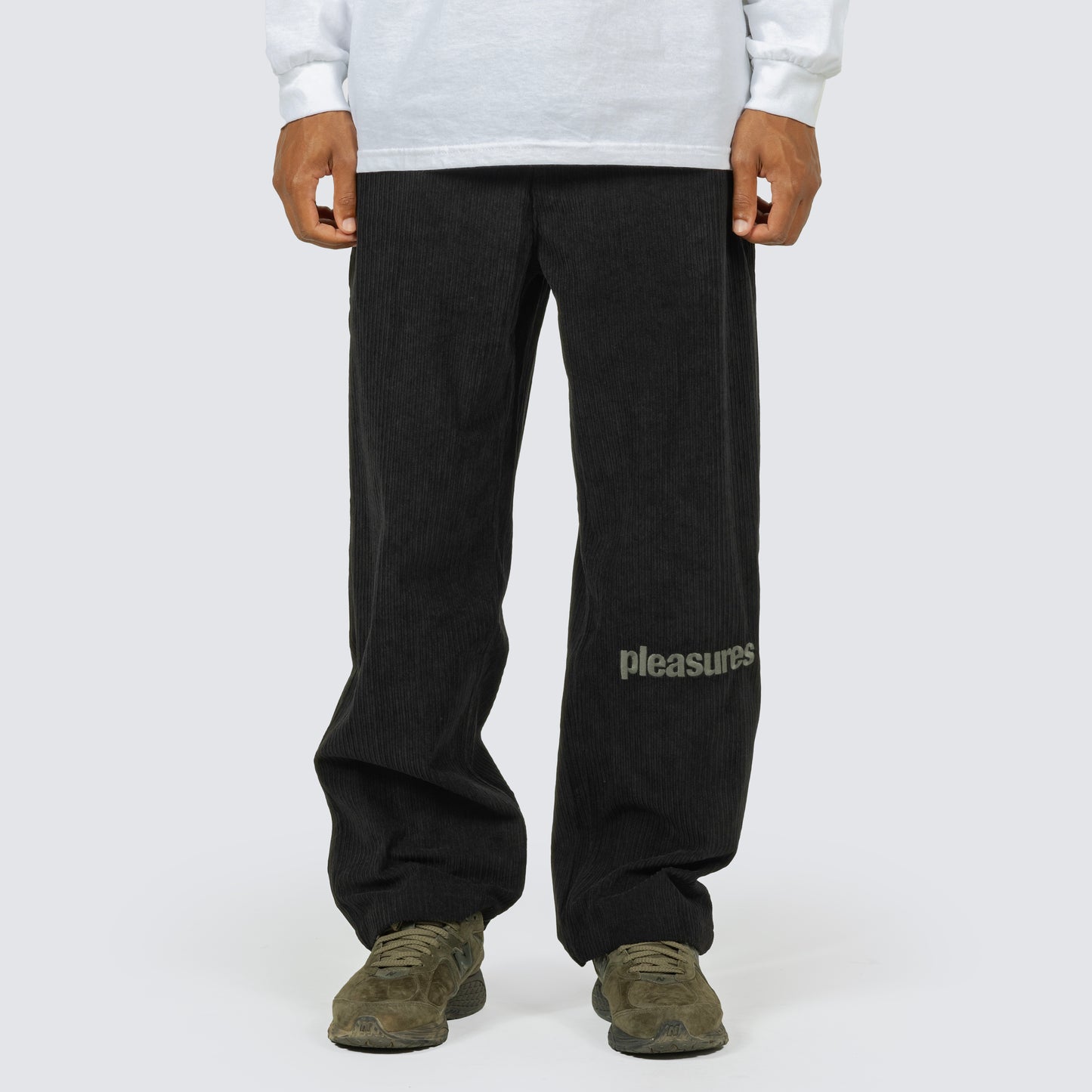 LEVY CORDUROY WIDE PANTS