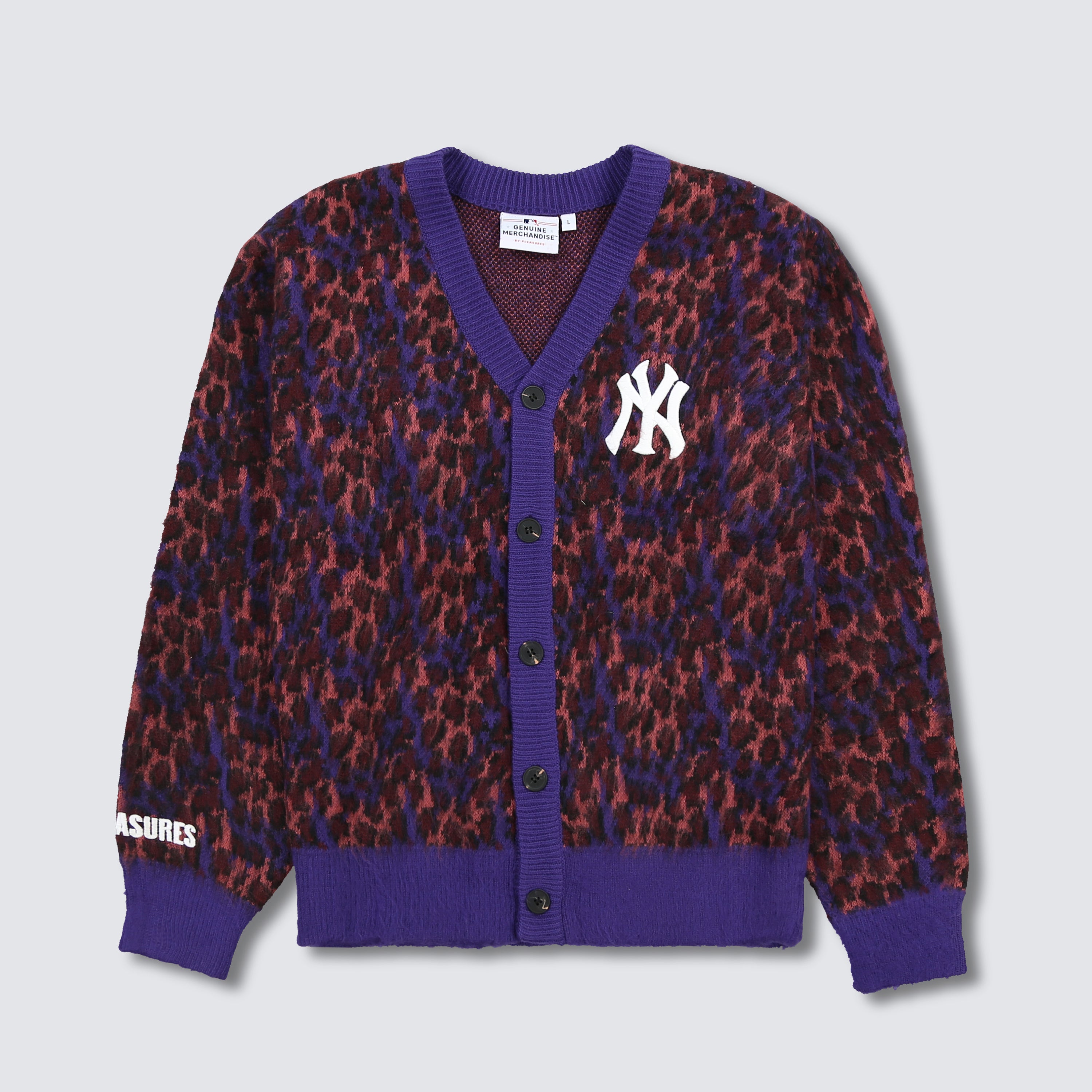 CHEETAH CARDIGAN - YANKEES