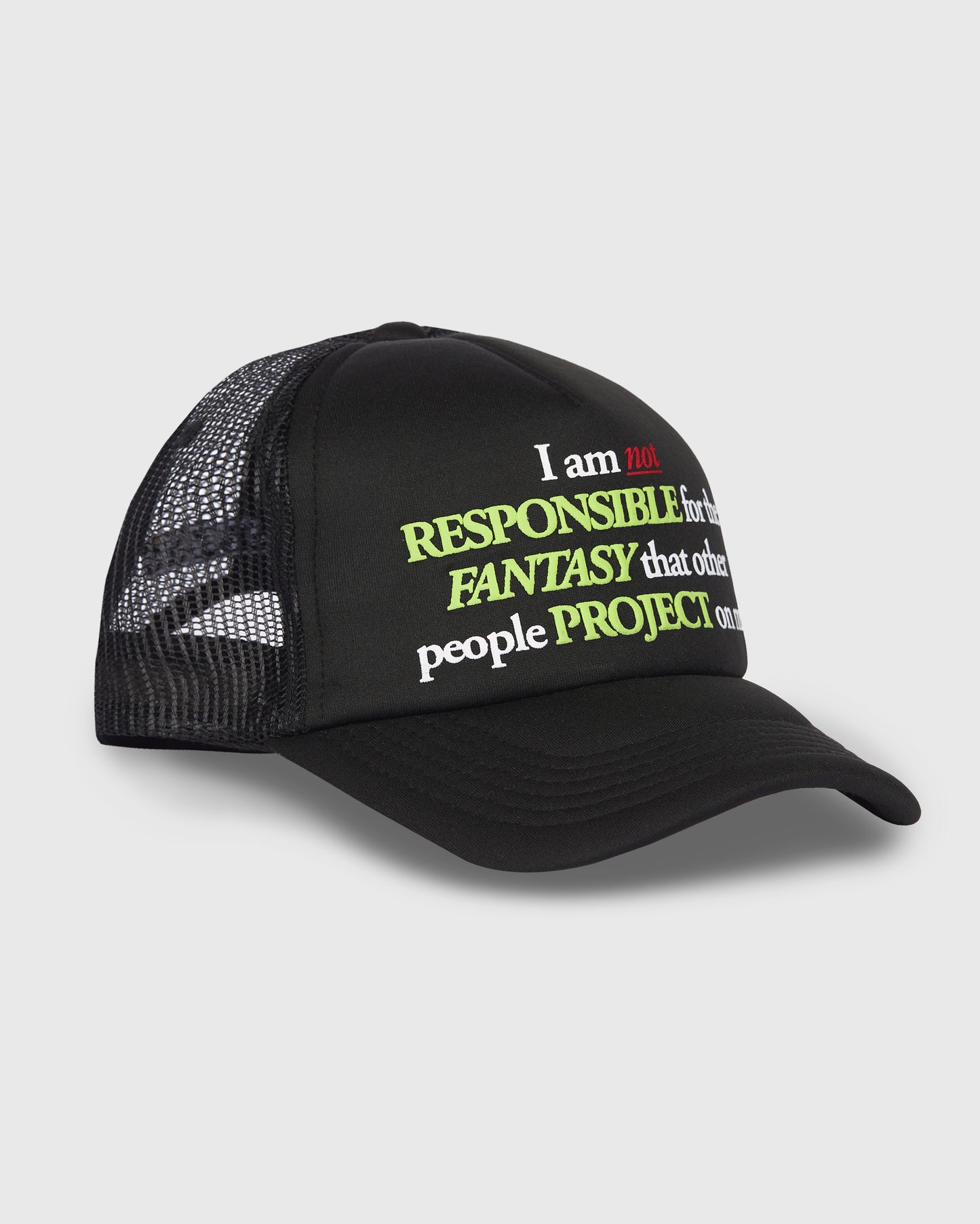 RESPONSIBLE TRUCKER HAT