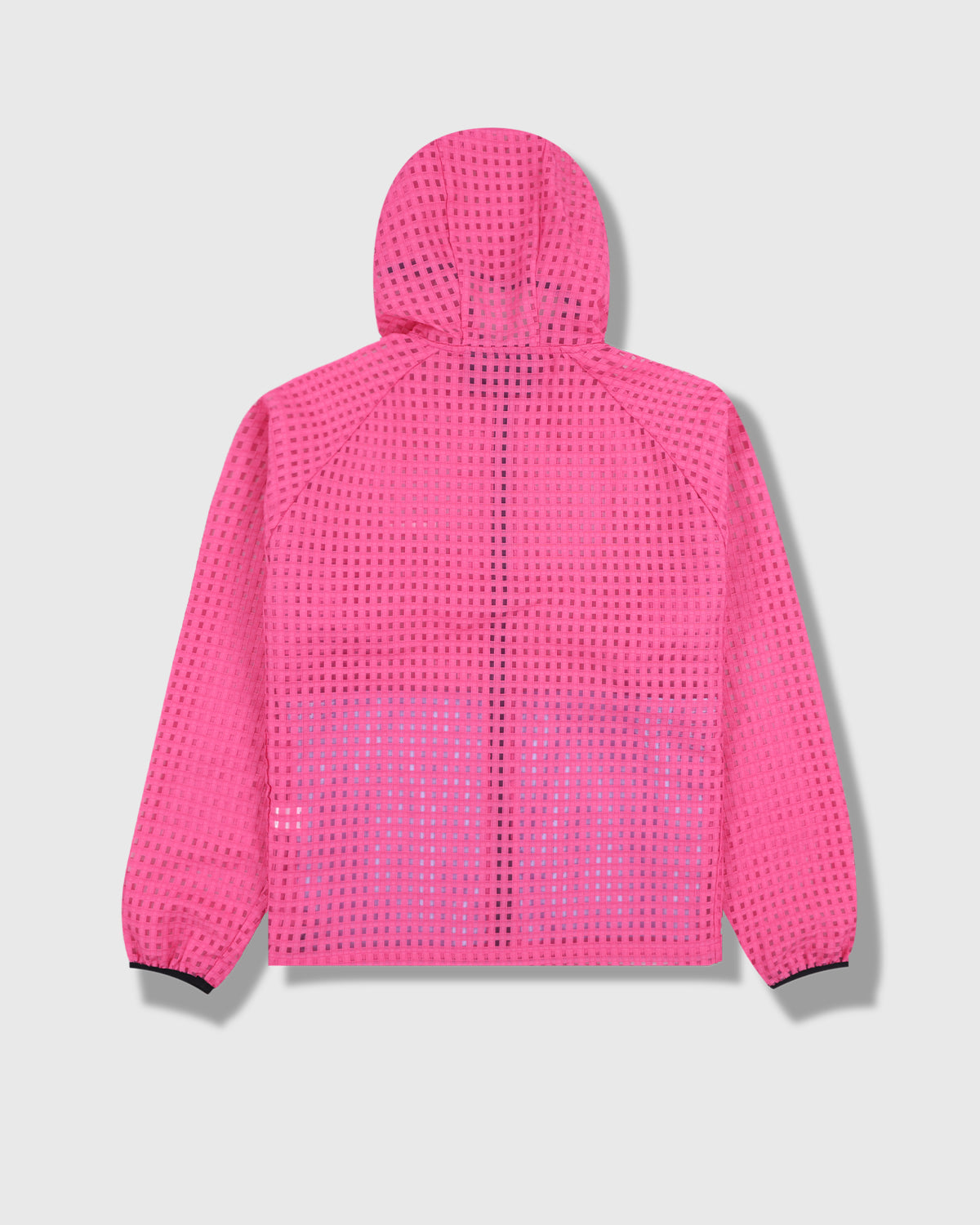 SYSTEM PLAID HOODED JACKET
