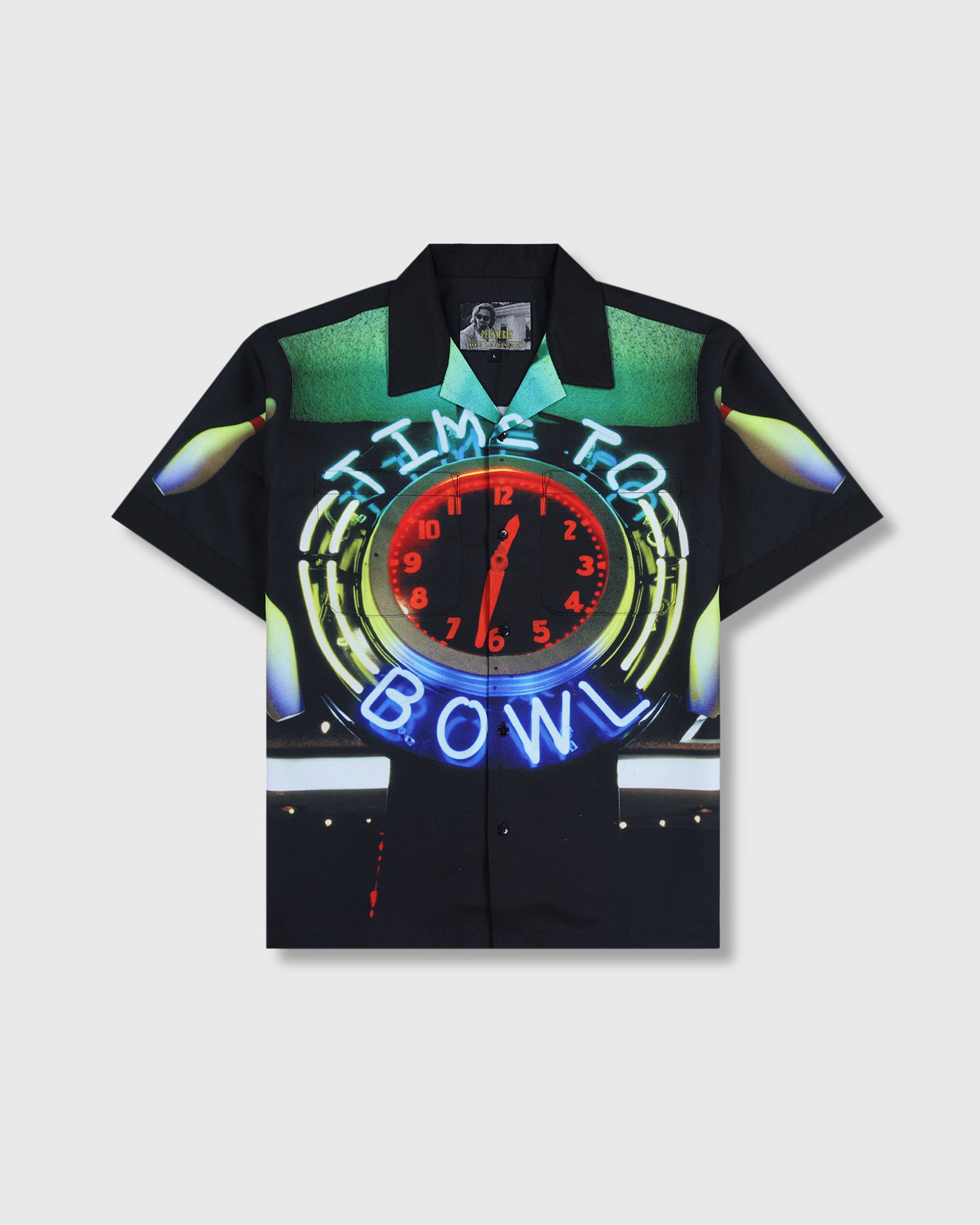 TIME BOWLING BUTTON UP