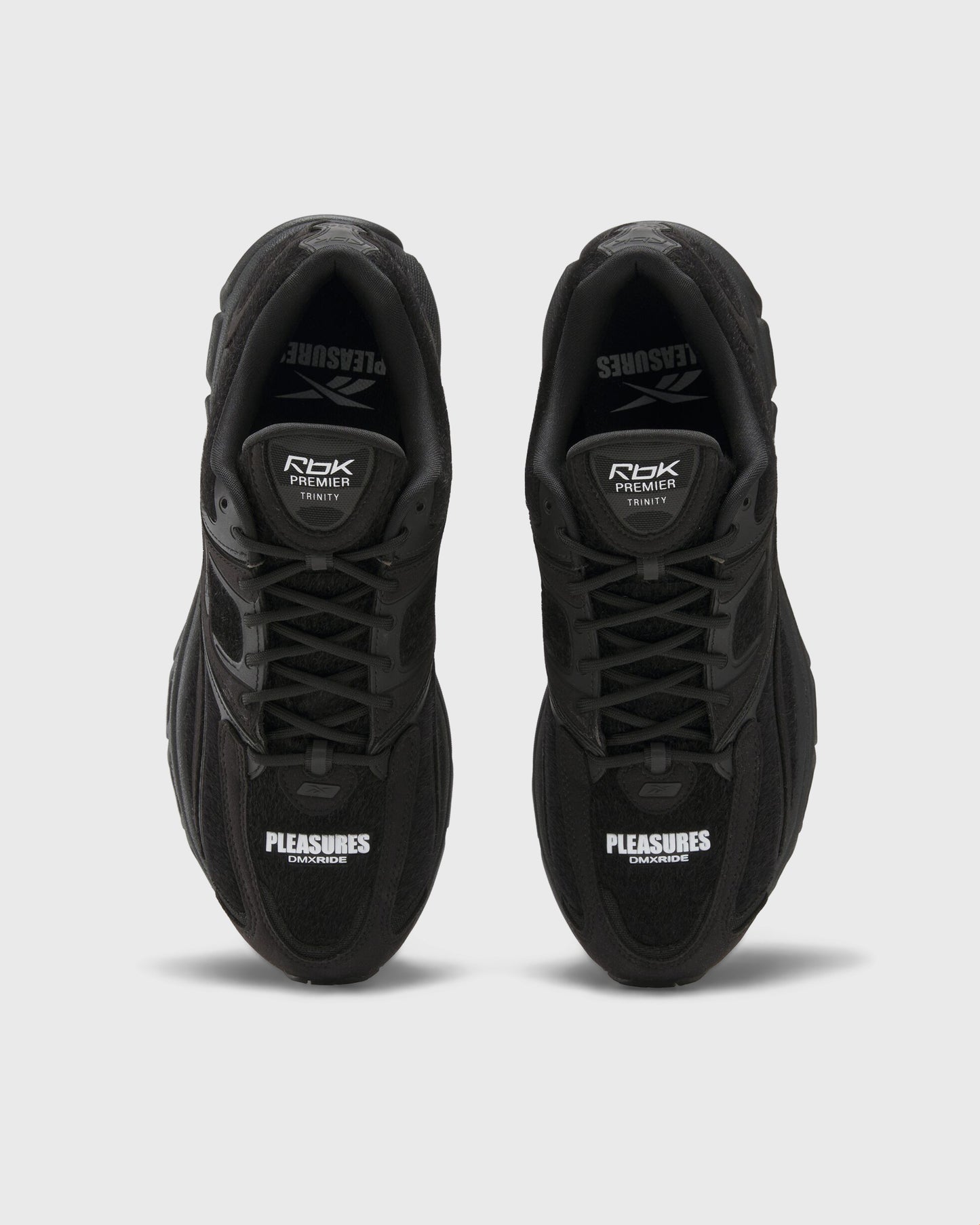 PLEASURES X REEBOK RBK PREMIER TRINITY KFS (RUNNING) - BLACK