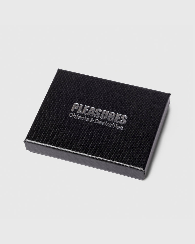 LEATHER CARD HOLDER w/ CHAIN