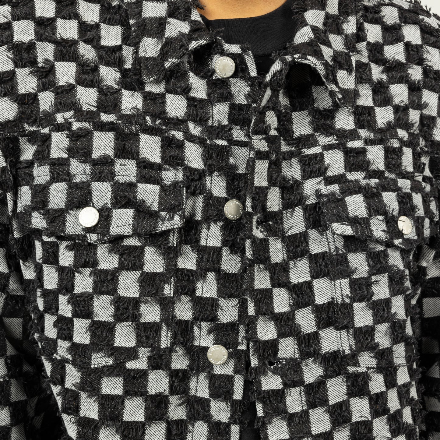 CURFEW CHECKER TRUCKER JACKET