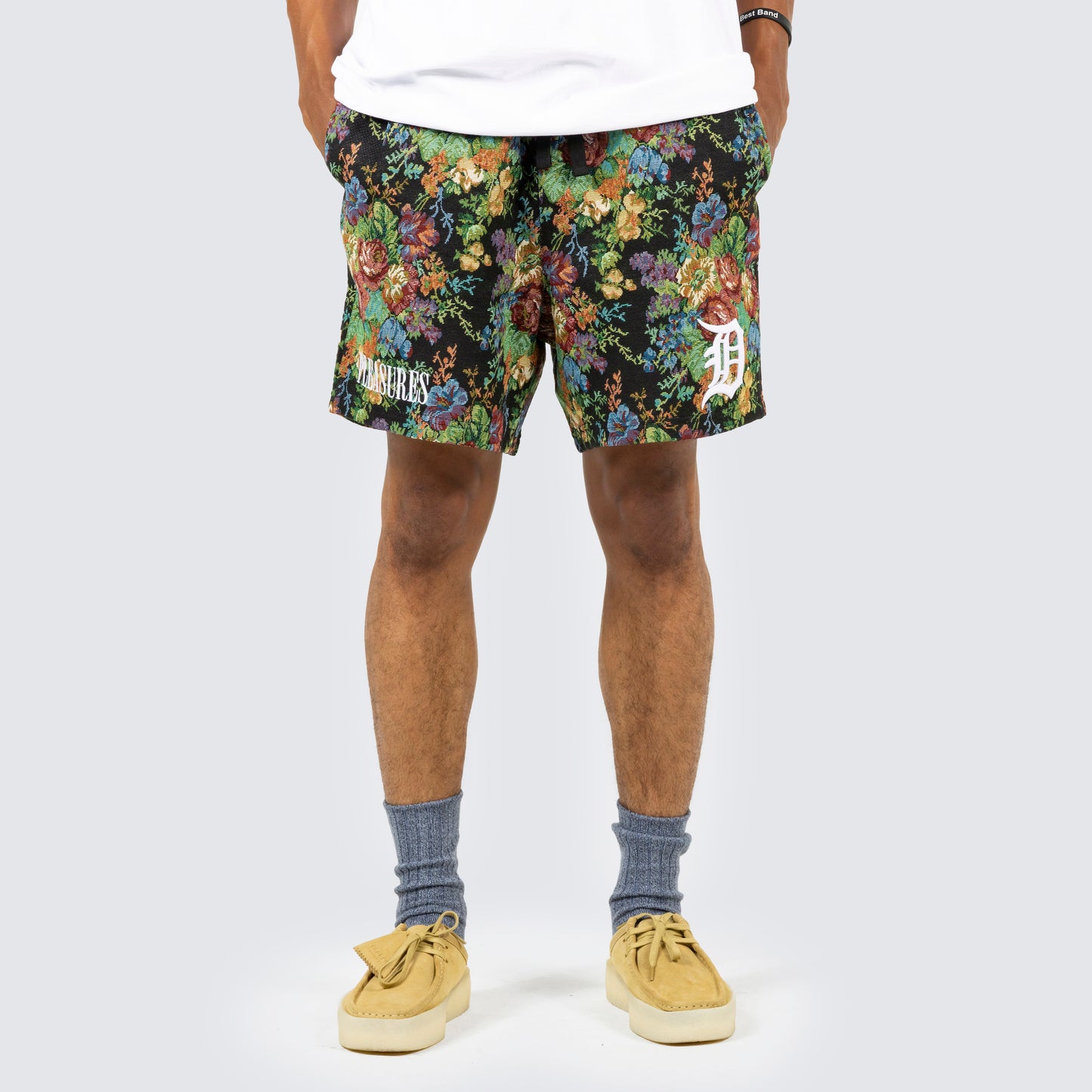 FLORAL SHORTS - TIGERS