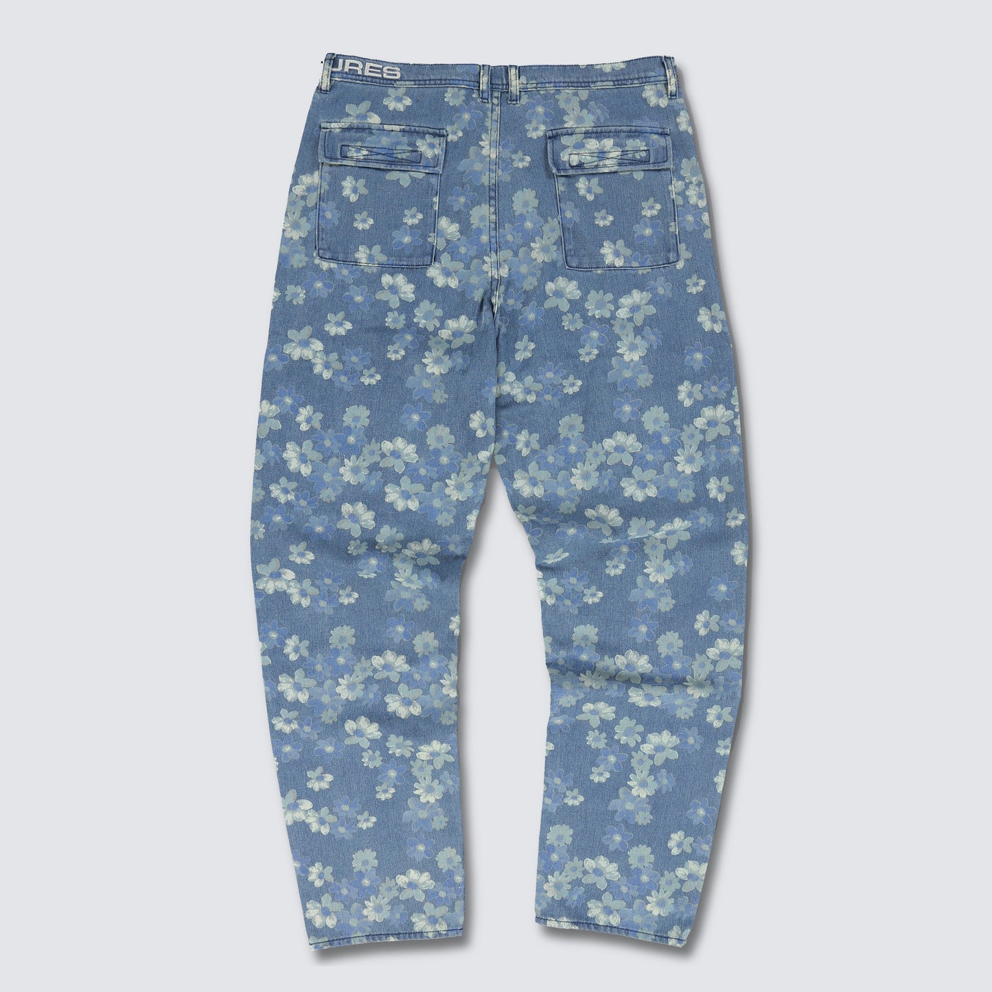 GARDEN DENIM CARGO PANTS