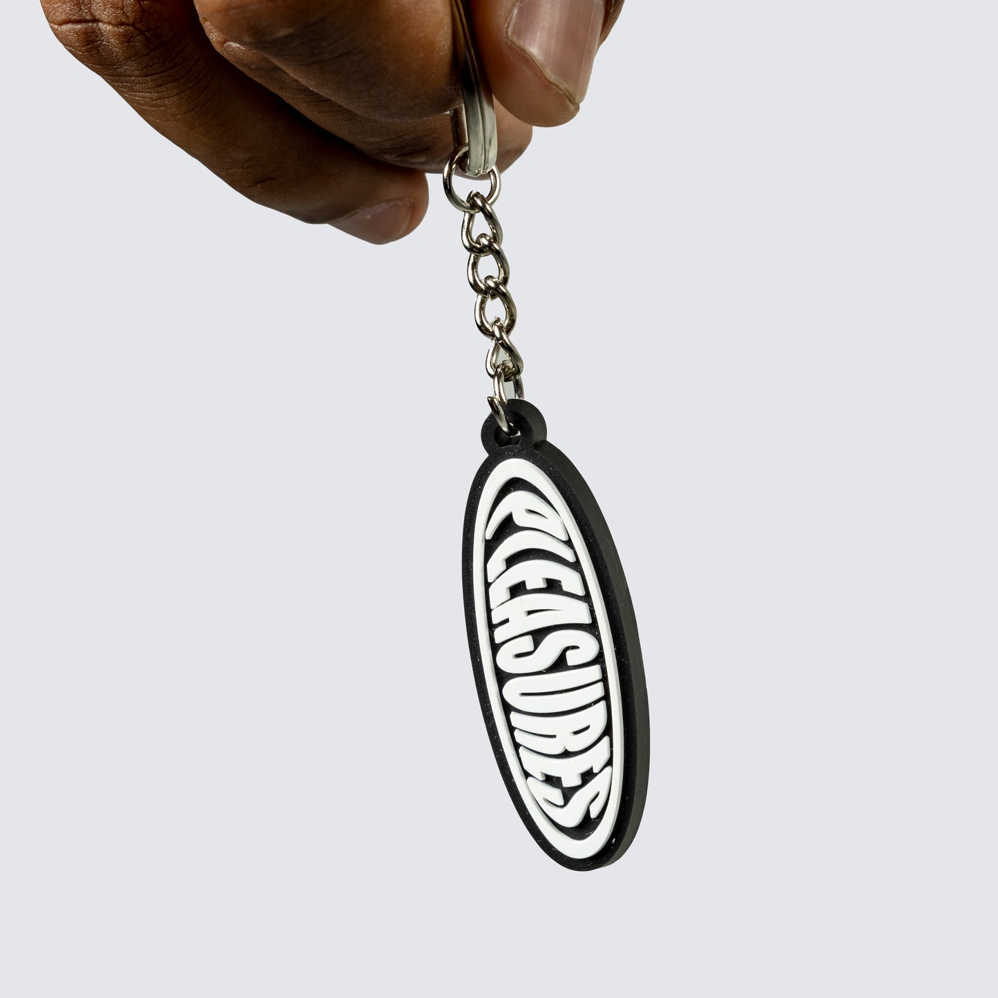 BUBBLE LOGO PVC KEYCHAIN