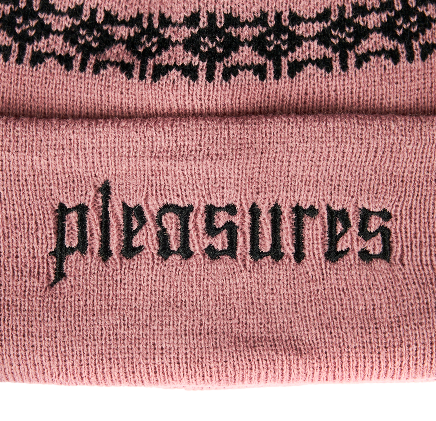 WIRE JACQUARD BEANIE