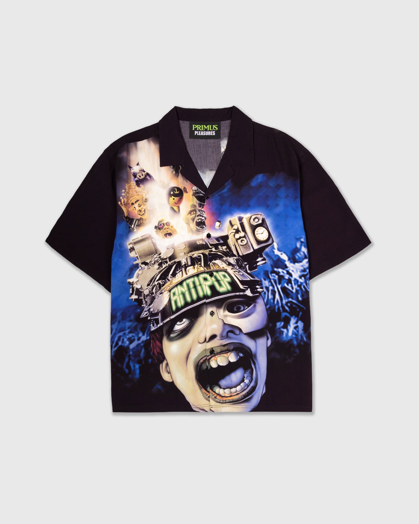 ANTI-POP BUTTON UP