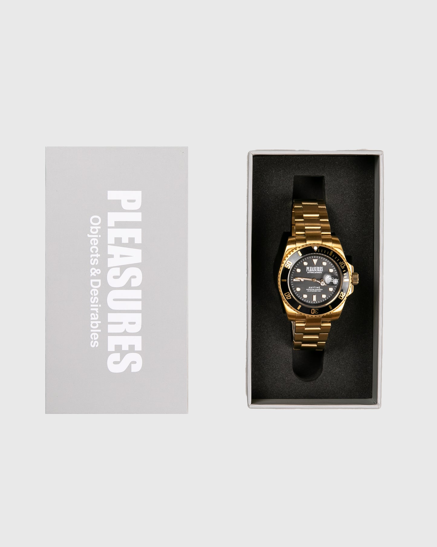 ANYTIME WATCH GOLD / BLACK