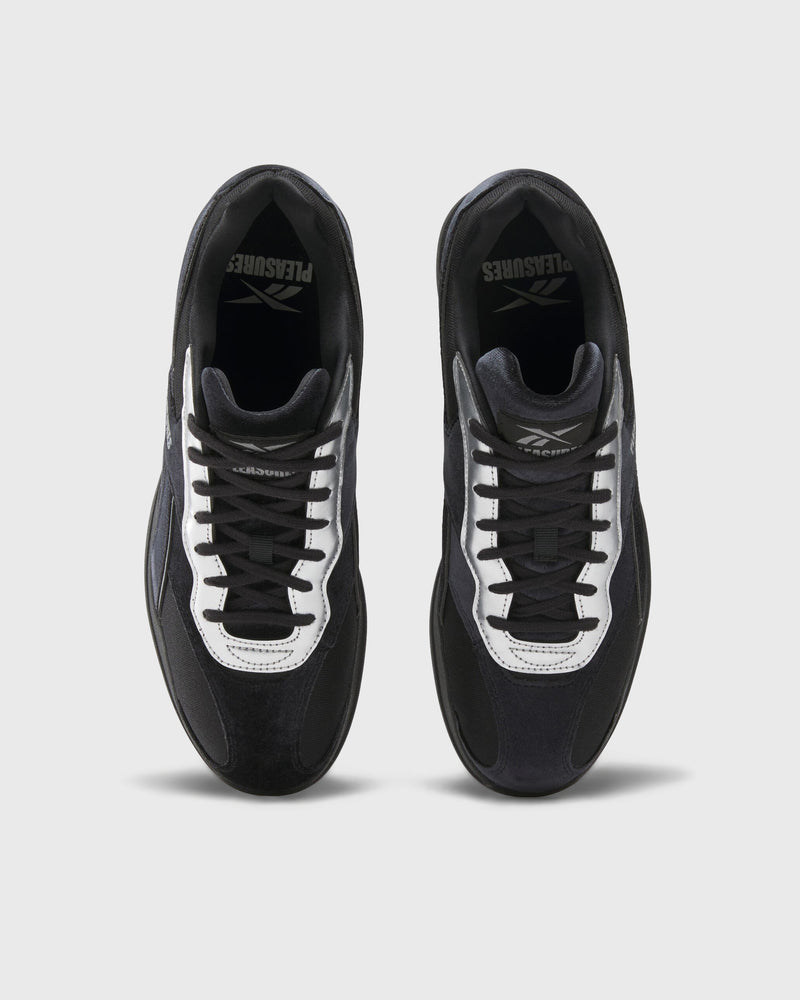 PLEASURES X REEBOK HAMMER STREET (TENNIS) - BLACK/SILVER