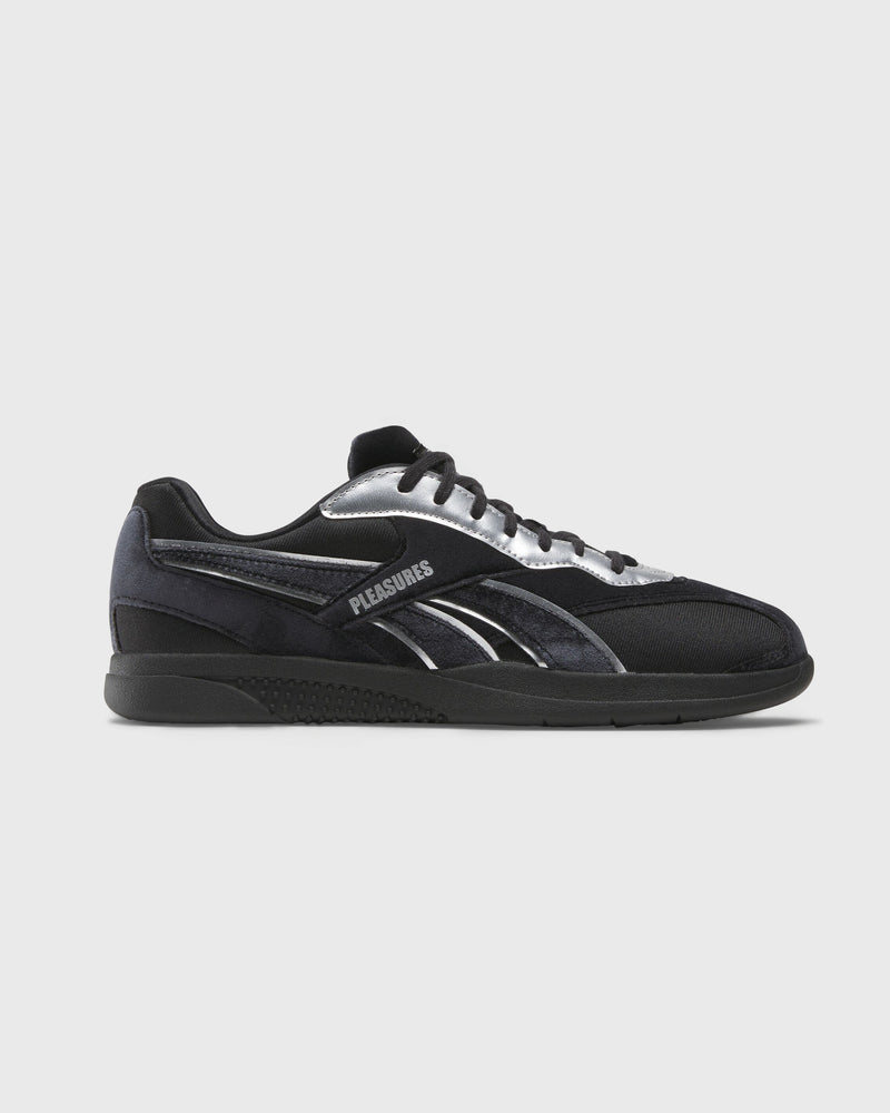PLEASURES X REEBOK HAMMER STREET (TENNIS) - BLACK/SILVER