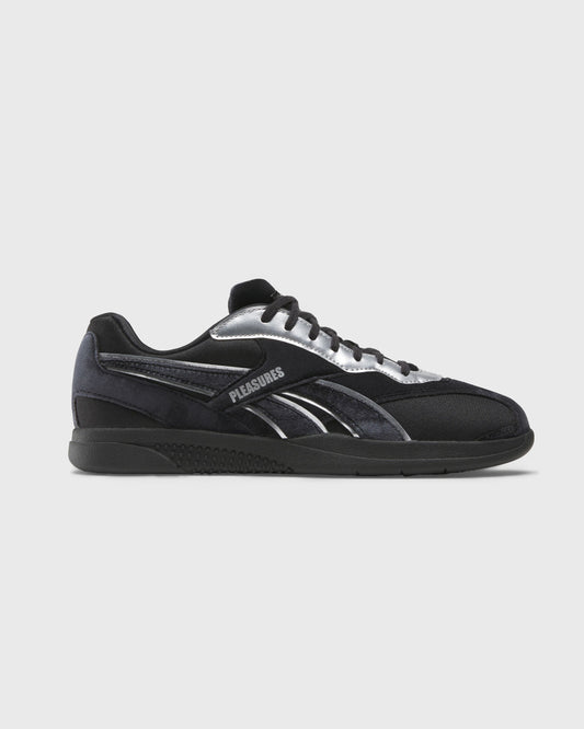 PLEASURES X REEBOK HAMMER STREET (TENNIS) - BLACK/SILVER