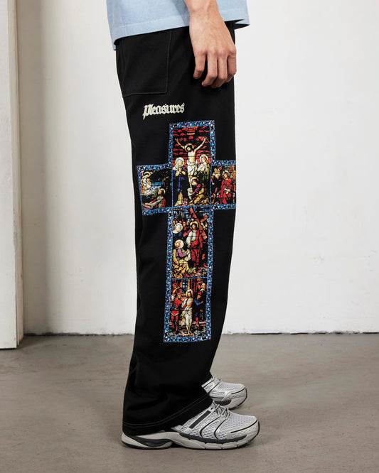 BLASPHEMY COTTON PANTS