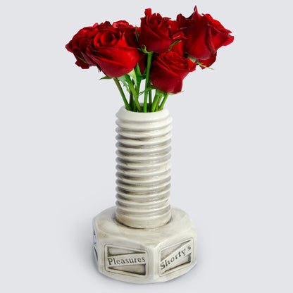 BOLT CERAMIC VASE