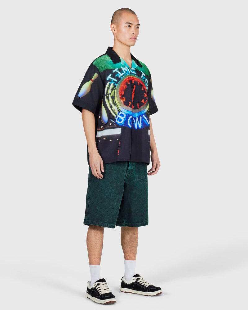 TIME BOWLING BUTTON UP