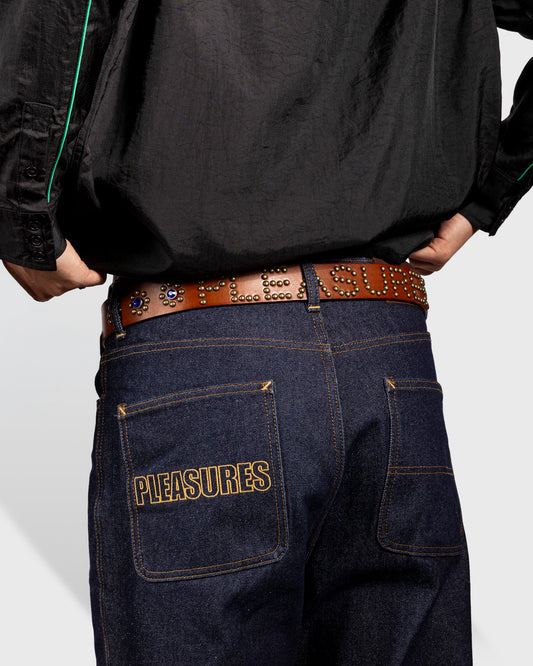PLEASURES STUDDED BELT