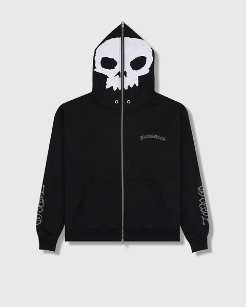 THEAIRTOWN　balaclava hoodie Balaclava Hoodie Zipper, Double Hooded Zip Jacket Wind-resistant