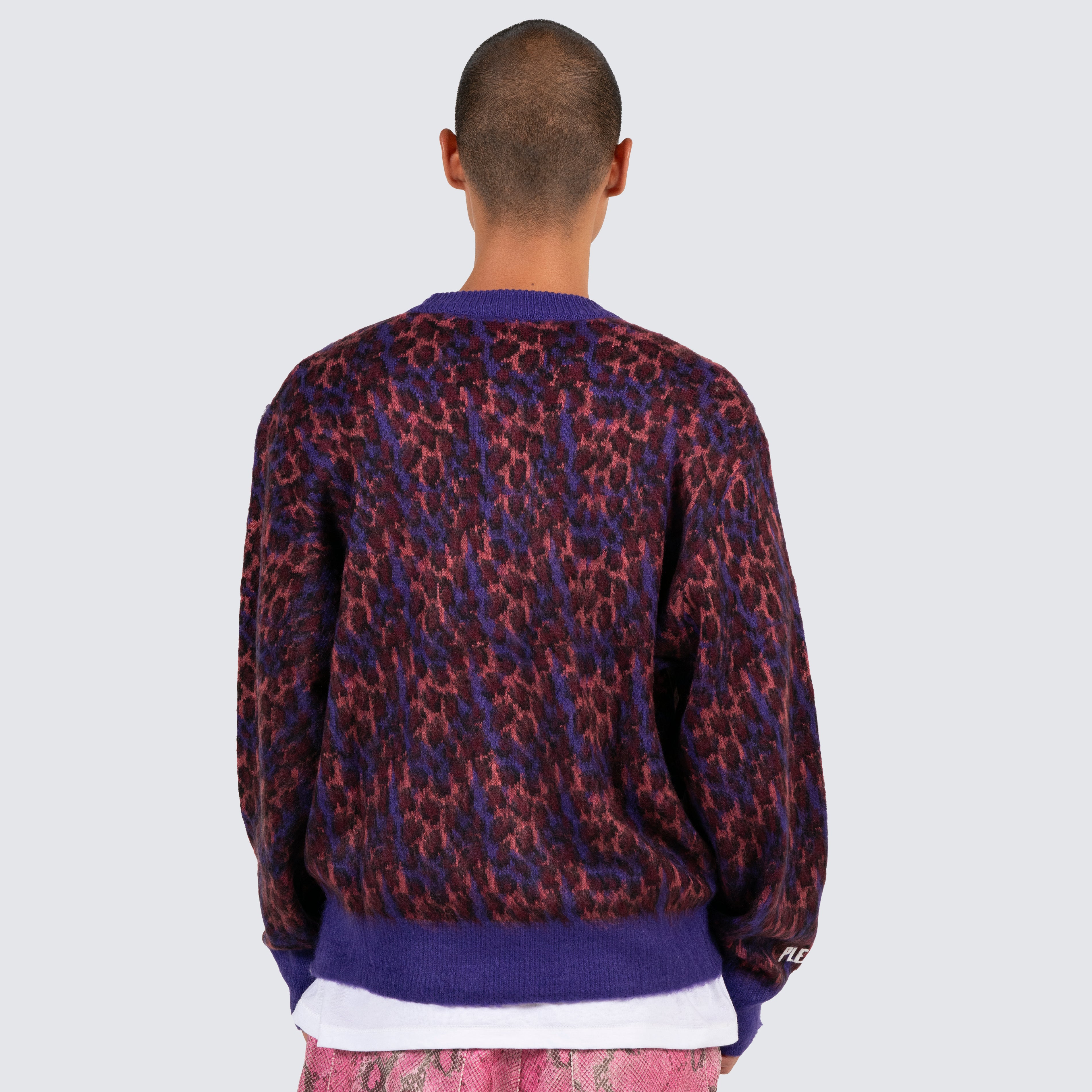 CHEETAH CARDIGAN - RED SOX – PLEASURES